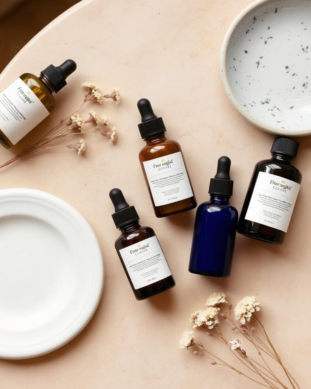 Editorial product flatlay